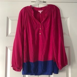 Lilly Pulitzer silk blouse